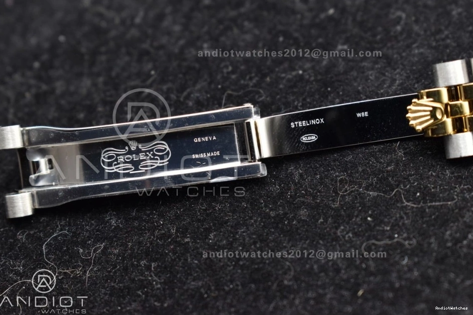 Dial Black Soft 316L 278273 Bracelet 31 GSF YG President Stick on Ladies Markers DateJust 561 Steel 0117